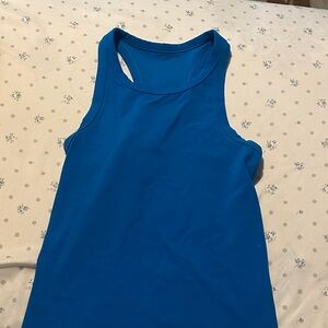 Lululemon cool racer back Women's Blue Tank Top